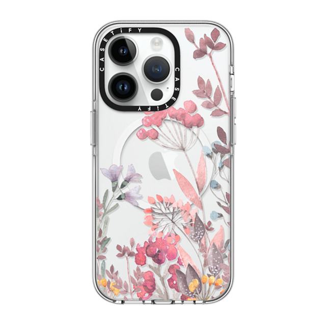 Allison Reich x CASETiFY iPhone 14 Pro ケース クリア クリア ケース MagSafe対応 Springtime