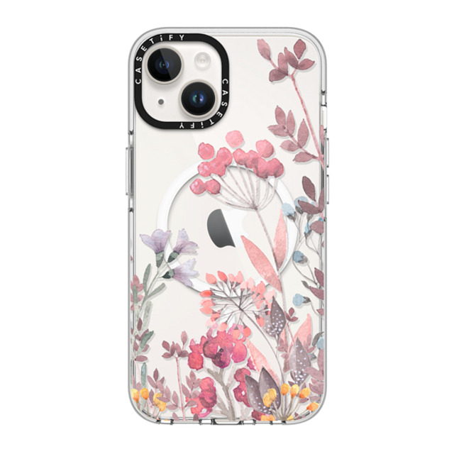 Allison Reich x CASETiFY iPhone 14 ケース クリア クリア ケース MagSafe対応 Springtime