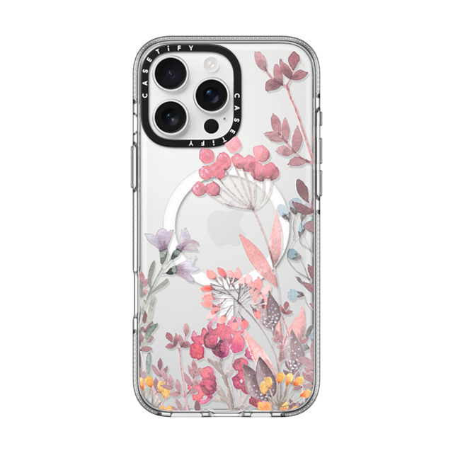 Allison Reich x CASETiFY iPhone 16 Pro Max ケース クリア クリア ケース MagSafe対応 Springtime