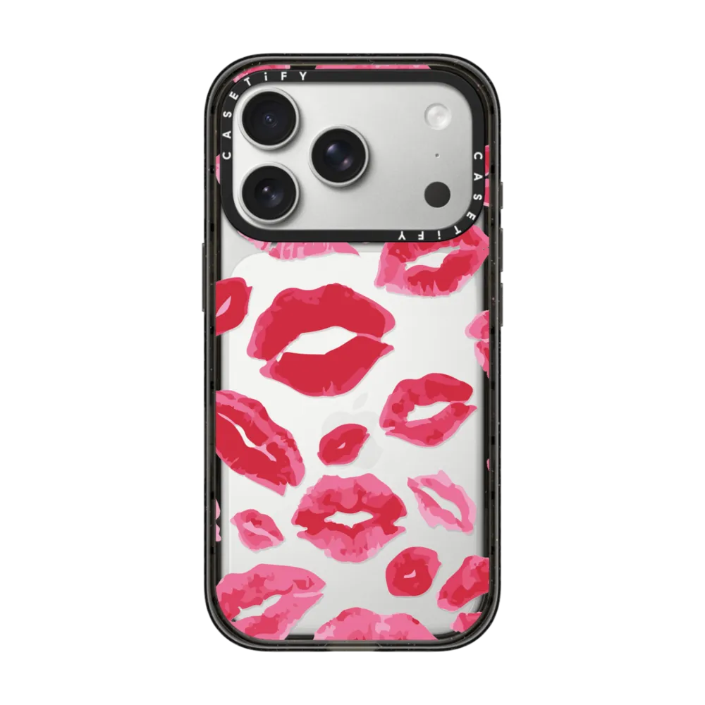 Impact iPhone 17 Pro Case - Lipstick Kisses
