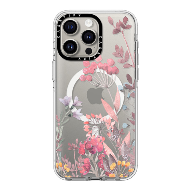 Allison Reich x CASETiFY iPhone 15 Pro Max ケース クリア クリア ケース MagSafe対応 Springtime