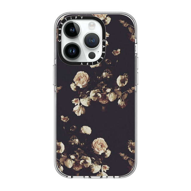 Allison Reich x CASETiFY iPhone 14 Pro Case Clear Clear Case MagSafe Compatible Antique Floral Allison Reich x CASETiFY iPhone 14 Pro Case Clear Clear Case MagSafe Compatible Antique Floral