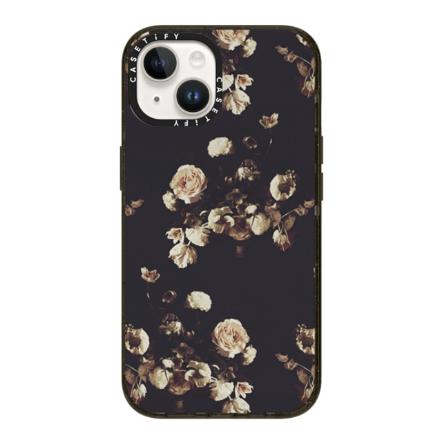 Allison Reich x CASETiFY iPhone 14 ケース ブラック インパクトケース Antique Floral