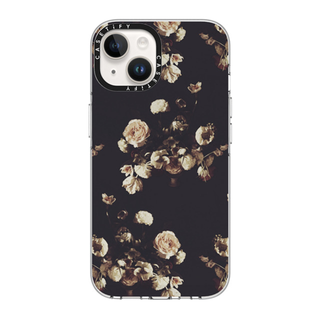 Allison Reich x CASETiFY iPhone 14 ケース クリア クリア ケース MagSafe対応 Antique Floral