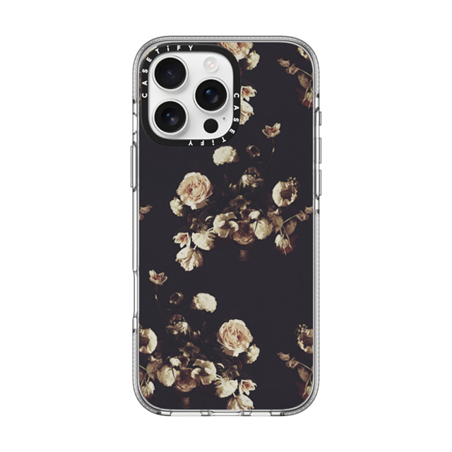 Allison Reich x CASETiFY iPhone 16 Pro Max ケース クリア クリア ケース MagSafe対応 Antique Floral