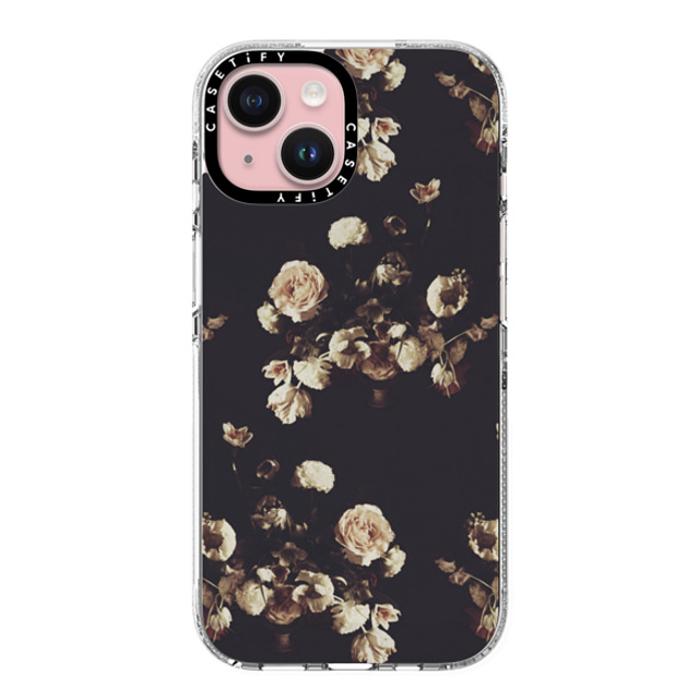 Allison Reich x CASETiFY iPhone 15 ケース クリア クリア ケース MagSafe対応 Antique Floral