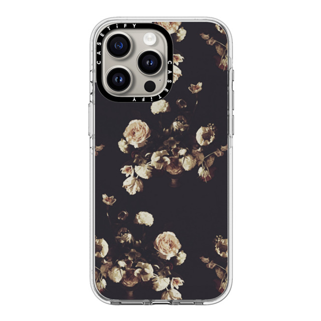 Allison Reich x CASETiFY iPhone 15 Pro Max ケース クリア クリア ケース MagSafe対応 Antique Floral