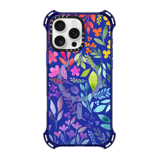 Allison Reich x CASETiFY iPhone 16 Pro Max Case コバルトブルー バウンスケース Floral Rainbow Allison Reich x CASETiFY iPhone 16 Pro Max Case コバルトブルー バウンスケース Floral Rainbow