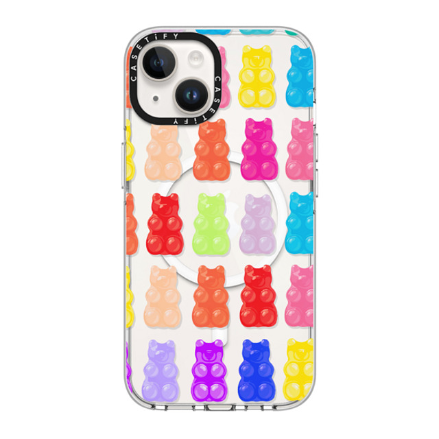 Allison Reich x CASETiFY iPhone 14 ケース クリア クリア ケース MagSafe対応 Gummy Bears