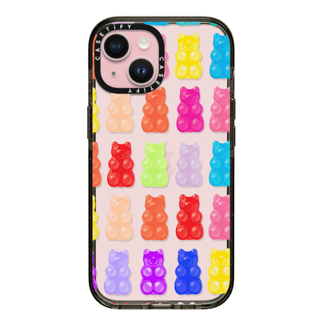 Allison Reich x CASETiFY iPhone 15 ケース ブラック インパクトケース Gummy Bears