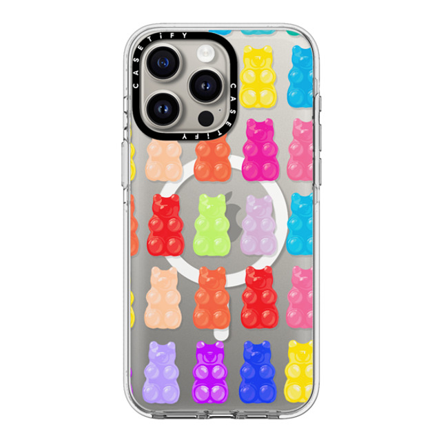 Allison Reich x CASETiFY iPhone 15 Pro Max ケース クリア クリア ケース MagSafe対応 Gummy Bears