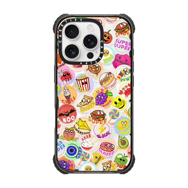 Allison Reich x CASETiFY iPhone 16 Pro Case Sticker Black ウルトラ インパクトケース MagSafe 対応 All NEW Vintage Smelly Stickers Father's Day Allison Reich x CASETiFY iPhone 16 Pro Case Sticker Black ウルトラ インパクトケース MagSafe 対応 All NEW Vintage Smelly Stickers Father's Day