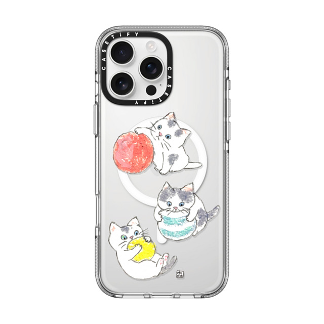 Color of Mori x CASETiFY iPhone 16 Pro Max Case Cat,Animal Clear Clear Case MagSafe Compatible kitties Mother's Day Color of Mori x CASETiFY iPhone 16 Pro Max Case Cat,Animal Clear Clear Case MagSafe Compatible kitties Mother's Day
