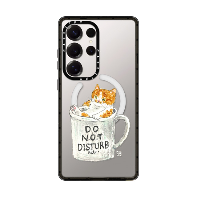 Color of Mori x CASETiFY Galaxy S25 Ultra Case Cat,Animal ブラック マグネット式 インパクトケース Do not disturb cats! New iPhone Color of Mori x CASETiFY Galaxy S25 Ultra Case Cat,Animal ブラック マグネット式 インパクトケース Do not disturb cats! New iPhone