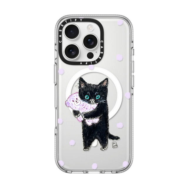 Color of Mori x CASETiFY iPhone 16 Pro Case Cat,Animal Clear Clear Case MagSafe Compatible Night night! Mother's Day Color of Mori x CASETiFY iPhone 16 Pro Case Cat,Animal Clear Clear Case MagSafe Compatible Night night! Mother's Day