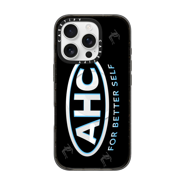 CASETiFY iPhone 16 Pro ケース ブラック インパクトケース MagSafe対応 For Better Self cecilia yeung
