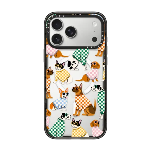 iPhone 17 Pro Max - Checkered Puppy Pack