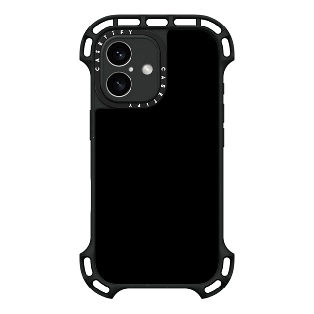 CASETiFY iPhone 16 Case Black ウルトラ バウンスケース MagSafe対応 SOLIDS: Black drishti panjwani CASETiFY iPhone 16 Case Black ウルトラ バウンスケース MagSafe対応 SOLIDS: Black drishti panjwani