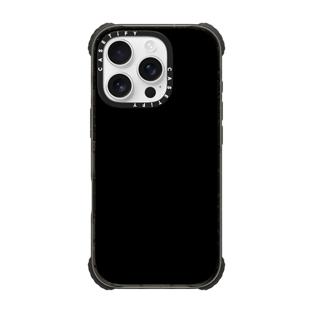 CASETiFY iPhone 16 Pro Case Black ウルトラ インパクトケース MagSafe 対応 SOLIDS: Black drishti panjwani CASETiFY iPhone 16 Pro Case Black ウルトラ インパクトケース MagSafe 対応 SOLIDS: Black drishti panjwani