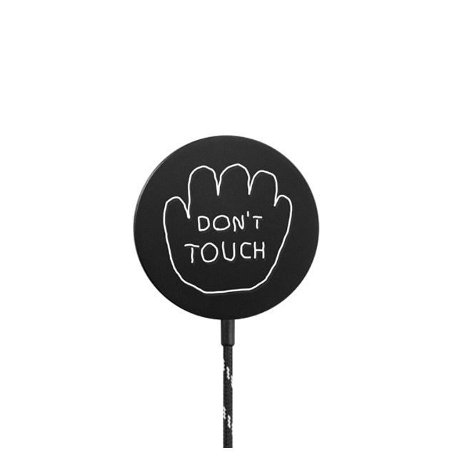 INAPSQUARE x CASETiFY PowerThru Magnetic Wireless Charger Black マグネット式ワイヤレス充電器 DON'T TOUCH INAPSQUARE x CASETiFY PowerThru Magnetic Wireless Charger Black マグネット式ワイヤレス充電器 DON'T TOUCH