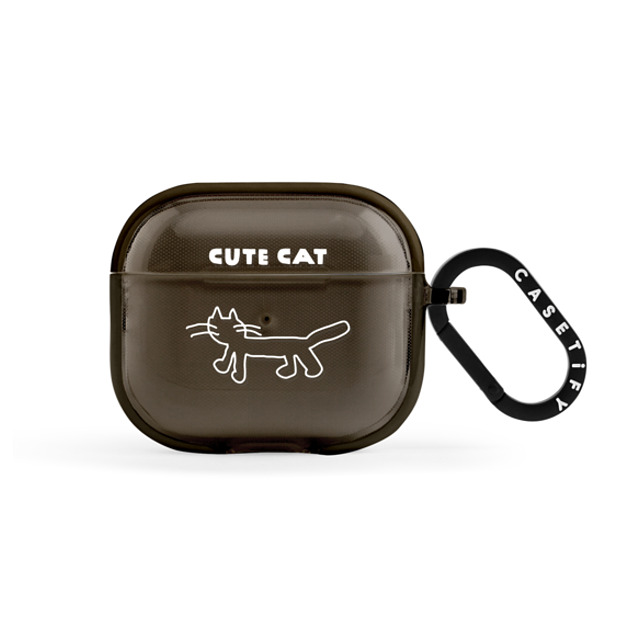 INAPSQUARE x CASETiFY AirPods(第3世代) Cat,Love ブラック インパクトケース INAP CAT Back to School INAPSQUARE x CASETiFY AirPods(第3世代) Cat,Love ブラック インパクトケース INAP CAT Back to School