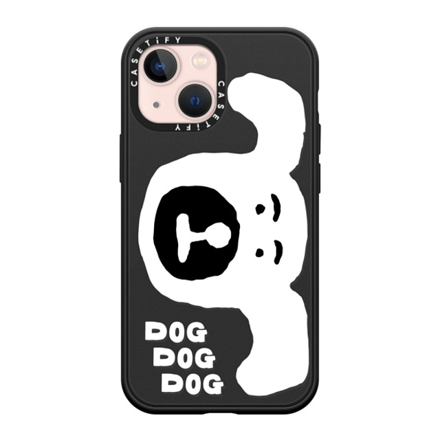 INAPSQUARE x CASETiFY iPhone 13 Mini Case Dog,Love Matte Black Impact Case INAP DOG Back to School INAPSQUARE x CASETiFY iPhone 13 Mini Case Dog,Love Matte Black Impact Case INAP DOG Back to School