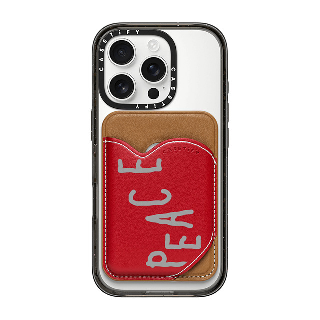 INAPSQUARE x CASETiFY MagSafe ウォレット Love,Geometric タン Snappy BioVeg MagSafe ハートウォレット INAP PEACE Father's Day INAPSQUARE x CASETiFY MagSafe ウォレット Love,Geometric タン Snappy BioVeg MagSafe ハートウォレット INAP PEACE Father's Day