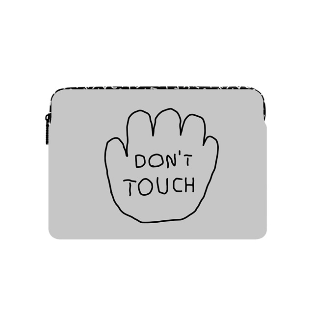 INAPSQUARE x CASETiFY Laptop Sleeve - Large (16-inch) マルチカラー MacBook スリーブ DON'T TOUCH