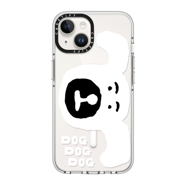 INAPSQUARE x CASETiFY iPhone 14 ケース クリア クリア ケース MagSafe対応 INAP DOG