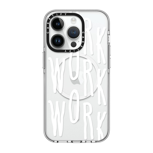 INAPSQUARE x CASETiFY iPhone 14 Pro Case Clear Clear Case MagSafe Compatible WORK WORK WORK INAPSQUARE x CASETiFY iPhone 14 Pro Case Clear Clear Case MagSafe Compatible WORK WORK WORK