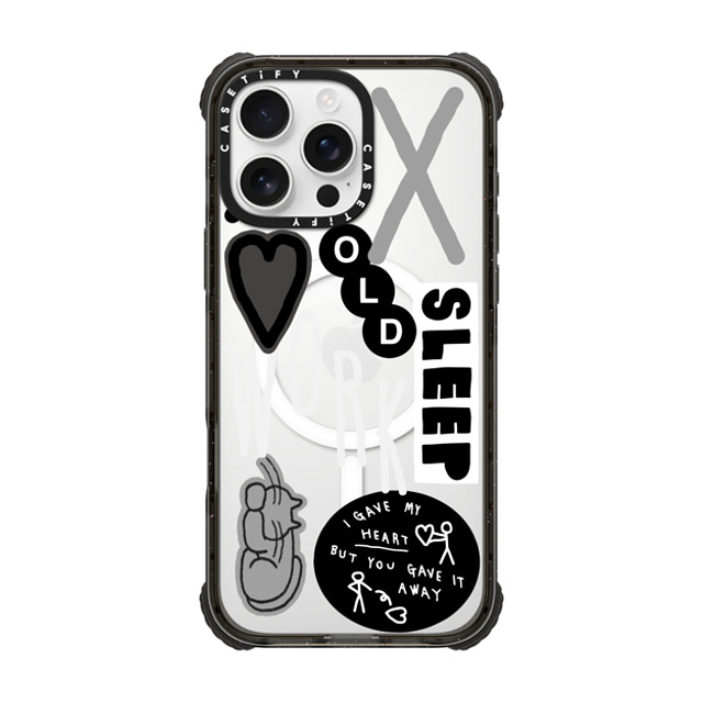 INAPSQUARE x CASETiFY iPhone 16 Pro Max Case Love,Geometric Black ウルトラ インパクトケース MagSafe 対応 INAP STICKER WORK Mother's Day INAPSQUARE x CASETiFY iPhone 16 Pro Max Case Love,Geometric Black ウルトラ インパクトケース MagSafe 対応 INAP STICKER WORK Mother's Day