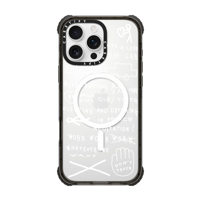 INAPSQUARE x CASETiFY iPhone 16 Pro Max Case Black ウルトラ インパクトケース MagSafe 対応 INAP WORD INAPSQUARE x CASETiFY iPhone 16 Pro Max Case Black ウルトラ インパクトケース MagSafe 対応 INAP WORD