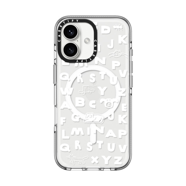 INAPSQUARE x CASETiFY iPhone 16 Case Cat,Dog Clear Clear Case MagSafe Compatible INAP ALPHABET PATTERN Father's Day INAPSQUARE x CASETiFY iPhone 16 Case Cat,Dog Clear Clear Case MagSafe Compatible INAP ALPHABET PATTERN Father's Day