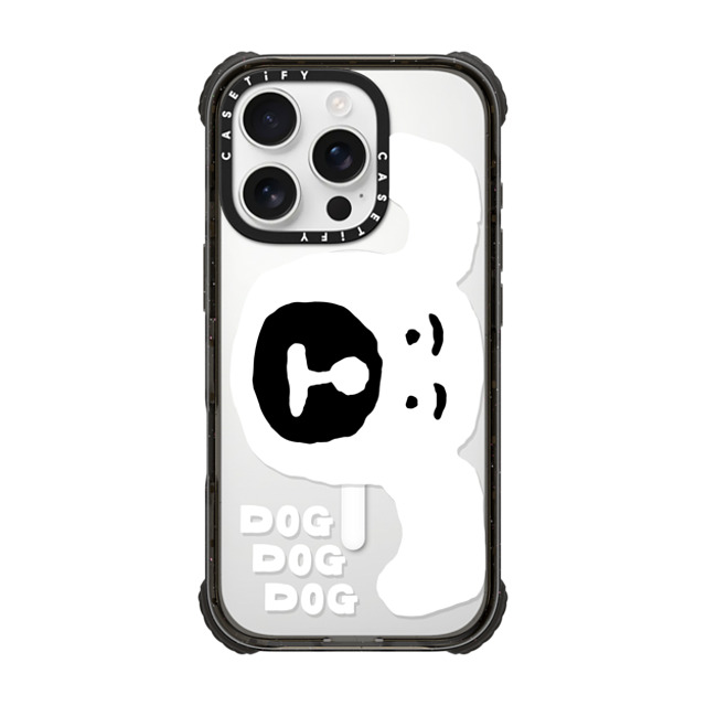 INAPSQUARE x CASETiFY iPhone 16 Pro Case Dog,Love Black ウルトラ インパクトケース MagSafe 対応 INAP DOG Father's Day INAPSQUARE x CASETiFY iPhone 16 Pro Case Dog,Love Black ウルトラ インパクトケース MagSafe 対応 INAP DOG Father's Day