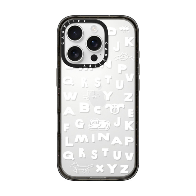 INAPSQUARE x CASETiFY iPhone 16 Pro Case Cat,Dog Black Impact Case INAP ALPHABET PATTERN Back to School INAPSQUARE x CASETiFY iPhone 16 Pro Case Cat,Dog Black Impact Case INAP ALPHABET PATTERN Back to School