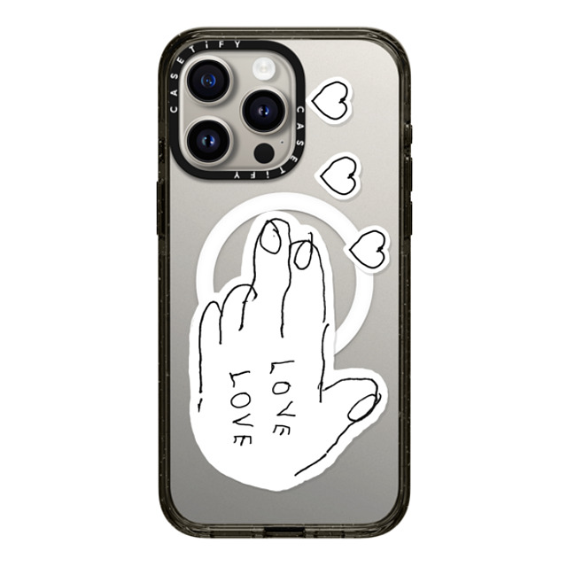 INAPSQUARE x CASETiFY iPhone 15 Pro Max ケース Quote,Love ブラック インパクトケース MagSafe対応 LOVE PISTOL 02 Father's Day INAPSQUARE x CASETiFY iPhone 15 Pro Max ケース Quote,Love ブラック インパクトケース MagSafe対応 LOVE PISTOL 02 Father's Day