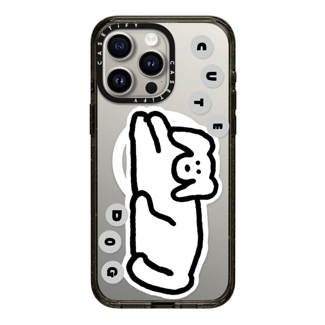 INAPSQUARE x CASETiFY iPhone 15 Pro Max Case Sticker,Dog Black Impact Case MagSafe Compatible INAP CUTE DOG Back to School INAPSQUARE x CASETiFY iPhone 15 Pro Max Case Sticker,Dog Black Impact Case MagSafe Compatible INAP CUTE DOG Back to School