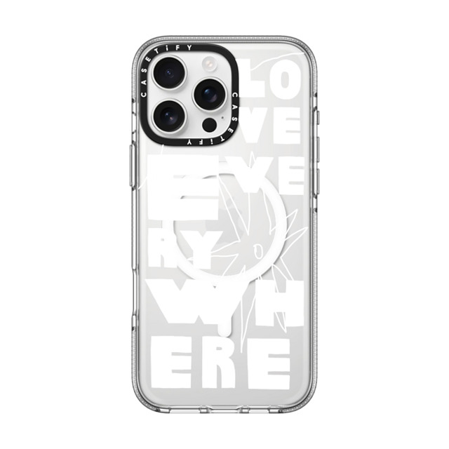 INAPSQUARE x CASETiFY iPhone 16 Pro Max Case Quote,Love Clear Clear Case MagSafe Compatible LOVE BIG Father's Day INAPSQUARE x CASETiFY iPhone 16 Pro Max Case Quote,Love Clear Clear Case MagSafe Compatible LOVE BIG Father's Day