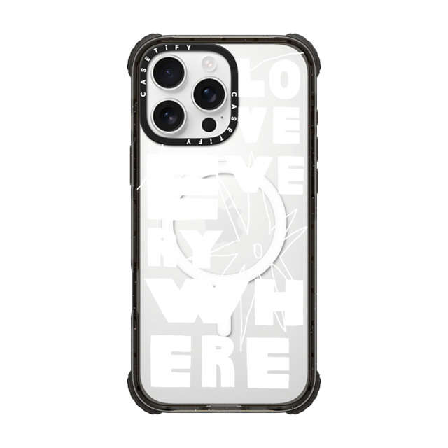 INAPSQUARE x CASETiFY iPhone 16 Pro Max Case Quote,Love Black ウルトラ インパクトケース MagSafe 対応 LOVE BIG Father's Day INAPSQUARE x CASETiFY iPhone 16 Pro Max Case Quote,Love Black ウルトラ インパクトケース MagSafe 対応 LOVE BIG Father's Day
