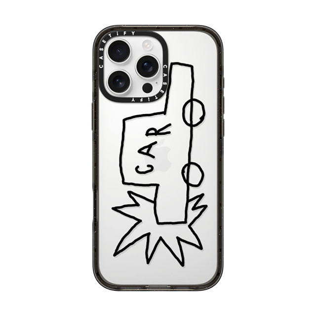 INAPSQUARE x CASETiFY iPhone 16 Pro Max Case Cartoon,Quote ブラック インパクトケース CAR BLACK Mother's Day INAPSQUARE x CASETiFY iPhone 16 Pro Max Case Cartoon,Quote ブラック インパクトケース CAR BLACK Mother's Day