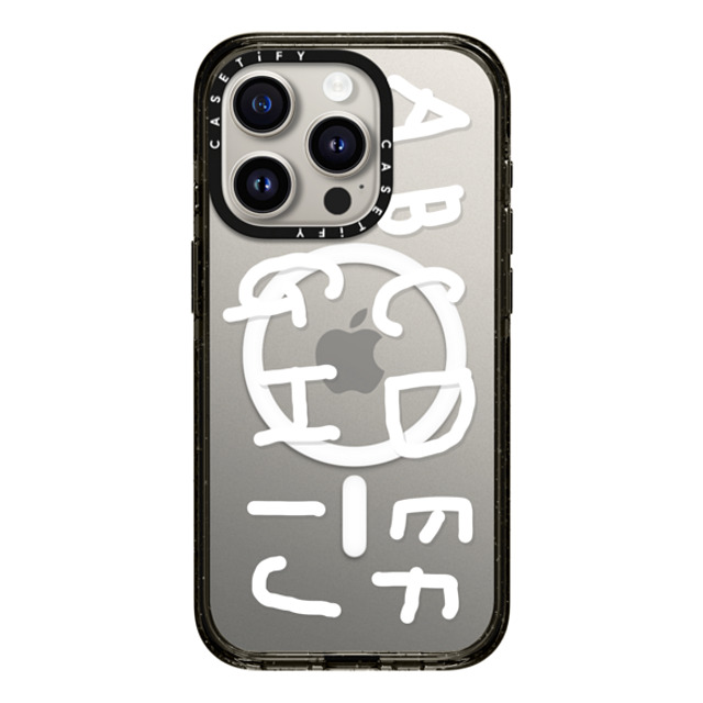 INAPSQUARE x CASETiFY iPhone 15 Pro Case Cartoon,Quote Black Impact Case MagSafe Compatible INAP ALPHABET WHITE Mother's Day INAPSQUARE x CASETiFY iPhone 15 Pro Case Cartoon,Quote Black Impact Case MagSafe Compatible INAP ALPHABET WHITE Mother's Day