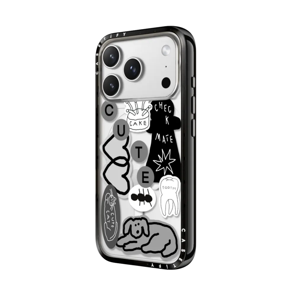 Compact iPhone 17 Pro Max Case MagSafe Compatible - INAP STICKER 01