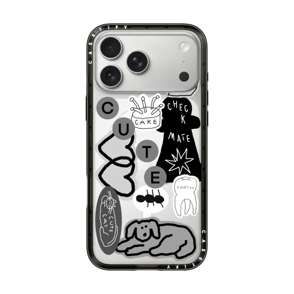 Compact iPhone 17 Pro Max Case MagSafe Compatible - INAP STICKER 01