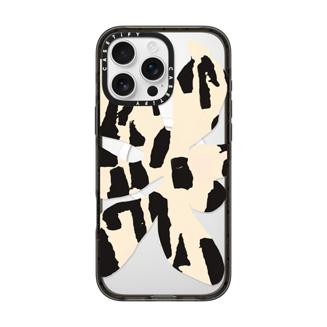 designlovefest x CASETiFY iPhone 16 Pro Max Case ブラック インパクトケース MagSafe対応 Big flower black and white Mother's Day designlovefest x CASETiFY iPhone 16 Pro Max Case ブラック インパクトケース MagSafe対応 Big flower black and white Mother's Day