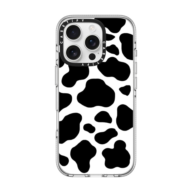 designlovefest x CASETiFY iPhone 16 Pro ケース クリア クリア ケース MagSafe対応 COW PRINT Father's Day designlovefest x CASETiFY iPhone 16 Pro ケース クリア クリア ケース MagSafe対応 COW PRINT Father's Day