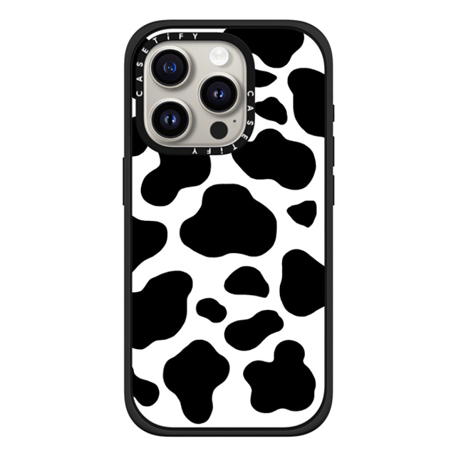 designlovefest x CASETiFY iPhone 15 Pro ケース マットブラック インパクトケース MagSafe対応 COW PRINT Father's Day designlovefest x CASETiFY iPhone 15 Pro ケース マットブラック インパクトケース MagSafe対応 COW PRINT Father's Day