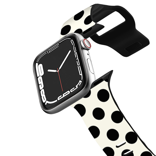 designlovefest x CASETiFY Apple Watch Band Series 7-9 (45mm) ブラック インパクト バンド Polka Dots Black Mother's Day designlovefest x CASETiFY Apple Watch Band Series 7-9 (45mm) ブラック インパクト バンド Polka Dots Black Mother's Day