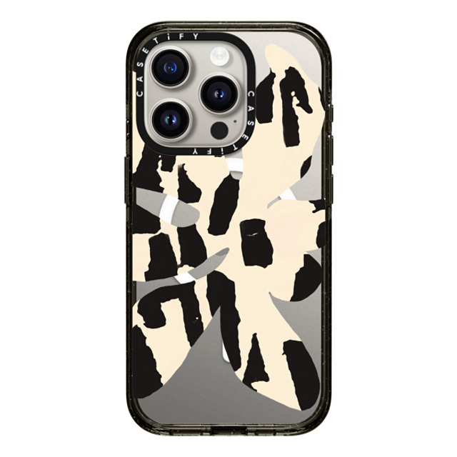 designlovefest x CASETiFY iPhone 15 Pro Case ブラック インパクトケース MagSafe対応 Big flower black and white Mother's Day designlovefest x CASETiFY iPhone 15 Pro Case ブラック インパクトケース MagSafe対応 Big flower black and white Mother's Day