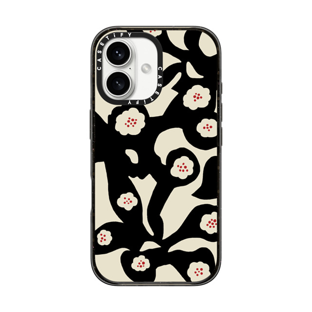 designlovefest x CASETiFY iPhone 16 Case Black Impact Case MagSafe Compatible Little flowers Father's Day designlovefest x CASETiFY iPhone 16 Case Black Impact Case MagSafe Compatible Little flowers Father's Day