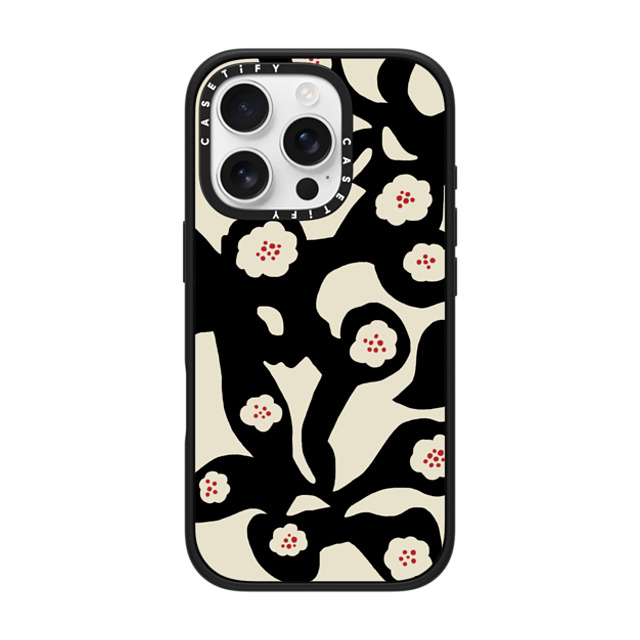 designlovefest x CASETiFY iPhone 16 Pro ケース マットブラック インパクトケース MagSafe対応 Little flowers Mother's Day designlovefest x CASETiFY iPhone 16 Pro ケース マットブラック インパクトケース MagSafe対応 Little flowers Mother's Day